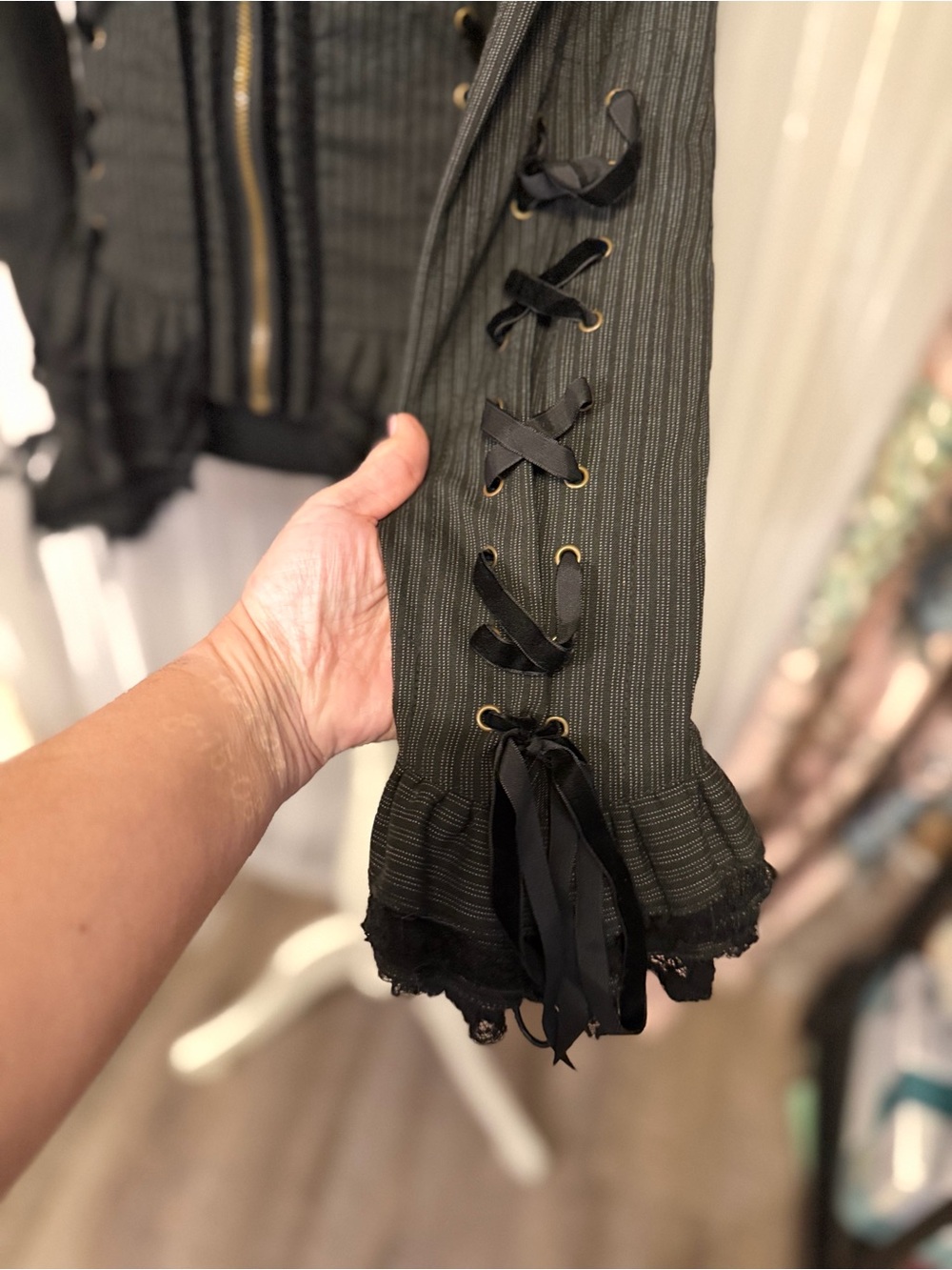 🖤 RARE SPIN DOCTOR FLORENCE GOTHIC JACKET — SIZE XL 🖤 - Picture 6 of 16